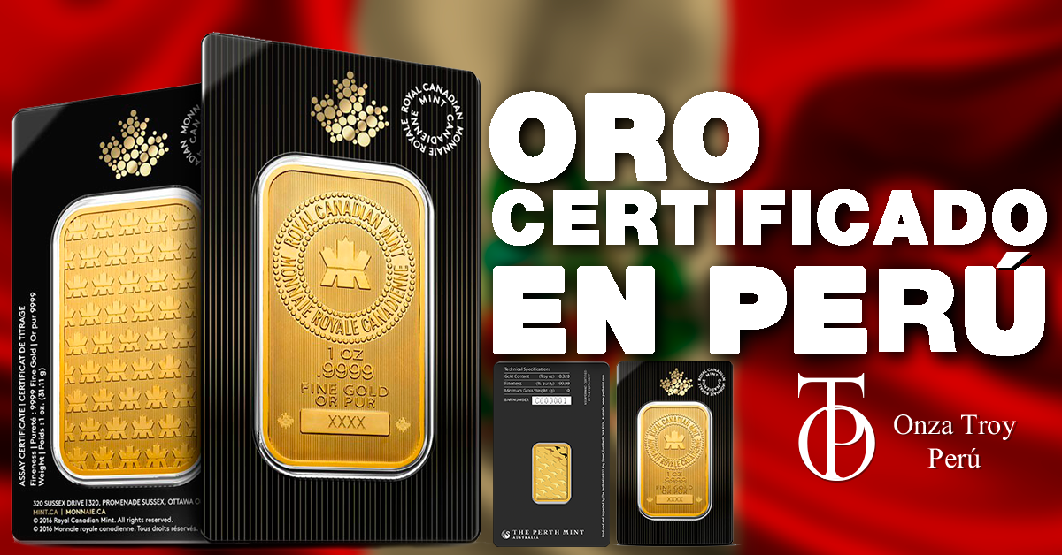 Oro certificado en Peru, todo lo que debes saber para invertir en él